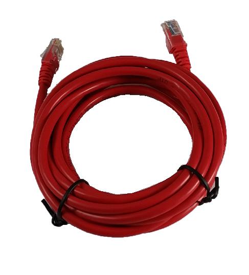 Cat 5e Ethernet Cable 3M Red - New